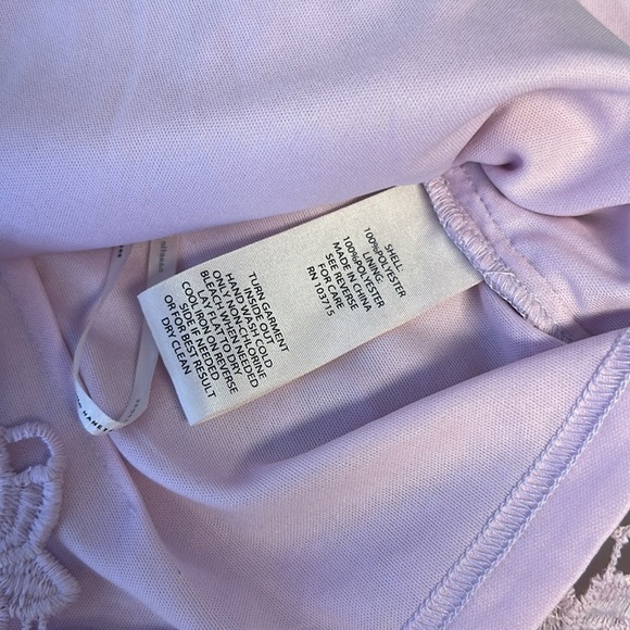 Nanette Lepore Sugar Plum SpringFling Sleeveless Blouse Medium - Picture 11 of 12